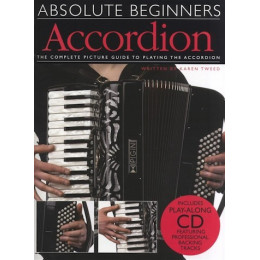 MusicSales AM998712 ABSOLUTE BEGINNERS ACCORDION ACDN BOOK/CD