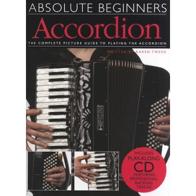 MusicSales AM998712 ABSOLUTE BEGINNERS ACCORDION ACDN BOOK/CD MusicSales AM998712 ABSOLUTE BEGINNERS ACCORDION ACDN BOOK/CD