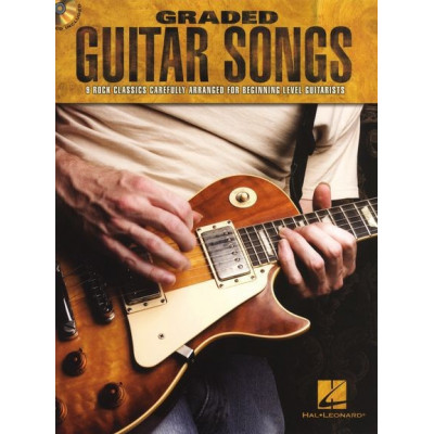 MusicSales HL00701963 - GRADED GUITAR SONGS 9 ROCK CLASSICS GTR BOOK/CD MusicSales HL00701963 - GRADED GUITAR SONGS 9 ROCK CLASSICS GTR BOOK/CD