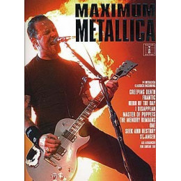 MusicSales AM986491 - METALLICA MAXIMUM METALLICA GUITAR TAB BOOK