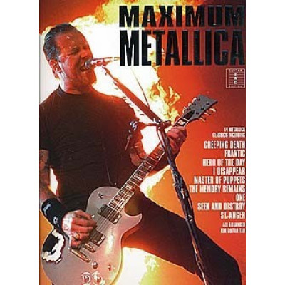 MusicSales AM986491 - METALLICA MAXIMUM METALLICA GUITAR TAB BOOK MusicSales AM986491 - METALLICA MAXIMUM METALLICA GUITAR TAB BOOK