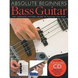MusicSales AM92616 - ABSOLUTE BEGINNERS BASS GUITAR BGTR BOOK/CD MusicSales AM92616 - ABSOLUTE BEGINNERS BASS GUITAR BGTR BOOK/CD