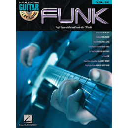 MusicSales HL00699728 - GUITAR PLAY ALONG VOLUME 52 FUNK GTR TAB BOOK/CD MusicSales HL00699728 - GUITAR PLAY ALONG VOLUME 52 FUNK GTR TAB BOOK/CD