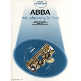MusicSales AM971014 - JUNIOR GUEST SPOT ABBA EASY PLAYALONG FOR FLUTE FLT...