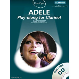 MusicSales AM1003618 - GUEST SPOT ADELE PLAYALONG FOR CLARINET CLT BOOK/CD MusicSales AM1003618 - GUEST SPOT ADELE PLAYALONG FOR CLARINET CLT BOOK/CD