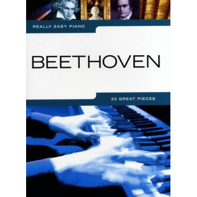 MusicSales AM1000637 - REALLY EASY PIANO BEETHOVEN PIANO BOOK
