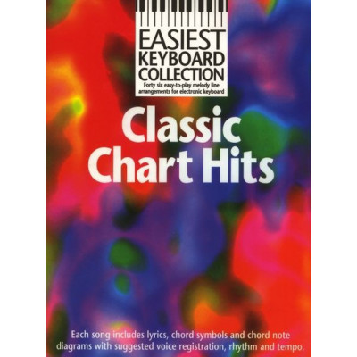 MusicSales AM959904 - EASIEST KEYBOARD COLLECTION CLASSIC CHART HITS KBD... MusicSales AM959904 - EASIEST KEYBOARD COLLECTION CLASSIC CHART HITS KBD...