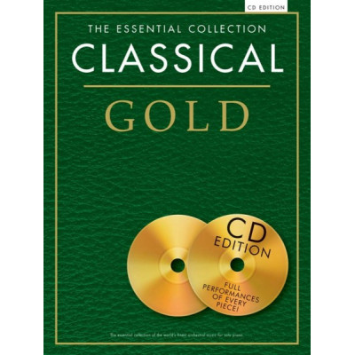 MusicSales CH79816 CLASSICAL GOLD ESSENTIAL COLLECTION PIANO SOLO BOOK/2CD MusicSales CH79816 CLASSICAL GOLD ESSENTIAL COLLECTION PIANO SOLO BOOK/2CD