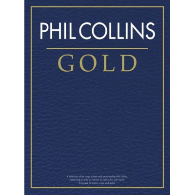 MusicSales AM1002760 COLLINS PHIL GOLD PIANO VOCAL GUITAR BOOK