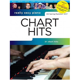 MusicSales AM1012869 - REALLY EASY PIANO CHART HITS NO4 PF BOOK/MEDIA SOUNDCHECK
