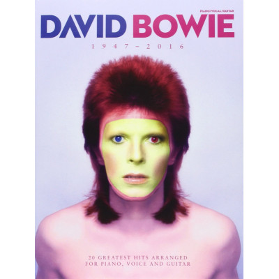MusicSales AM1011670 - BOWIE DAVID 1947-2016 PIANO VOCAL GUITAR BOOK MusicSales AM1011670 - BOWIE DAVID 1947-2016 PIANO VOCAL GUITAR BOOK