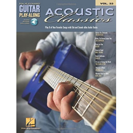 MusicSales HL00699656 - GUITAR PLAY-ALONG VOLUME 33 ACOUSTIC CLASSICS GUITAR... MusicSales HL00699656 - GUITAR PLAY-ALONG VOLUME 33 ACOUSTIC CLASSICS GUITAR...