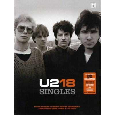 MusicSales AM989087 - U2 18 SINGLES GUITAR TAB BOOK MusicSales AM989087 - U2 18 SINGLES GUITAR TAB BOOK