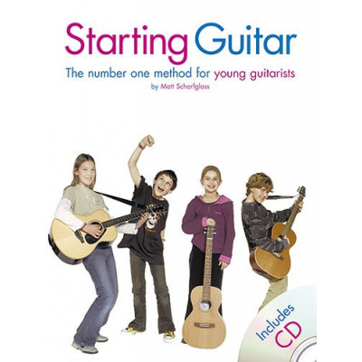 MusicSales AM945296 - SCHARFGLASS MATT STARTING GUITAR GTR BOOK/CD MusicSales AM945296 - SCHARFGLASS MATT STARTING GUITAR GTR BOOK/CD