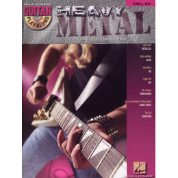 MusicSales HL00699730 - GUITAR PLAY-ALONG VOLUME 54 HEAVY METAL GTR BOOK/CD MusicSales HL00699730 - GUITAR PLAY-ALONG VOLUME 54 HEAVY METAL GTR BOOK/CD
