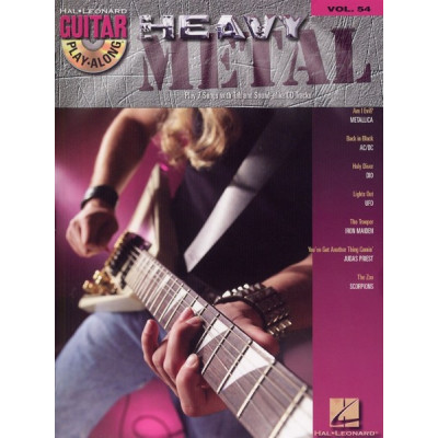 MusicSales HL00699730 - GUITAR PLAY-ALONG VOLUME 54 HEAVY METAL GTR BOOK/CD MusicSales HL00699730 - GUITAR PLAY-ALONG VOLUME 54 HEAVY METAL GTR BOOK/CD