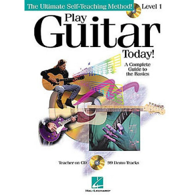 MusicSales HLE00696100 - PLAY GUITAR TODAY! LEVEL 1 GTR BOOK/CD