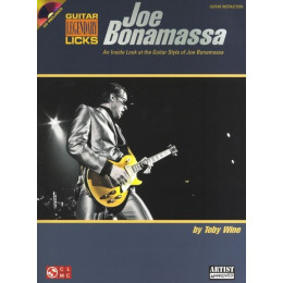 MusicSales HL02501654 - BONAMASSA JOE GUITAR LEGENDARY LICKS GTR TAB BK/CD MusicSales HL02501654 - BONAMASSA JOE GUITAR LEGENDARY LICKS GTR TAB BK/CD