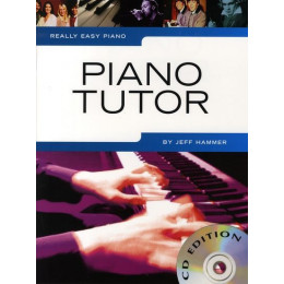 MusicSales AM996303 - REALLY EASY PIANO PIANO TUTOR PF BOOK/CD