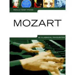 MusicSales AM1000648 - REALLY EASY PIANO MOZART PIANO BOOK MusicSales AM1000648 - REALLY EASY PIANO MOZART PIANO BOOK