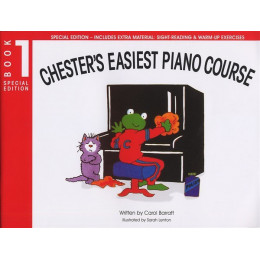MusicSales CH73425 - BARRATT CAROL CHESTER'S EASIEST PIANO COURSE BOOK...
