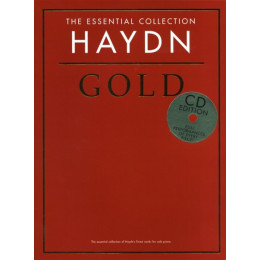 MusicSales CH79838 HAYDN GOLD ESSENTIAL COLLECTION PIANO BOOK/2CD MusicSales CH79838 HAYDN GOLD ESSENTIAL COLLECTION PIANO BOOK/2CD