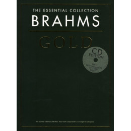 MusicSales CH80201 BRAHMS GOLD THE ESSENTIAL COLLECTION PIANO BOOK/2CD