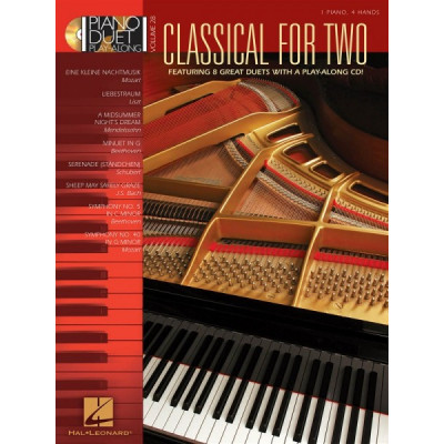 MusicSales HL00290575 PIANO DUET PLAY ALONG VOLUME 28 CLASSICAL FOR TWO... MusicSales HL00290575 PIANO DUET PLAY ALONG VOLUME 28 CLASSICAL FOR TWO...