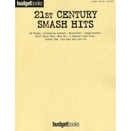 MusicSales HLE90002495 BUDGETBOOKS 21ST CENTURY SMASH HITS PVG MusicSales HLE90002495 BUDGETBOOKS 21ST CENTURY SMASH HITS PVG