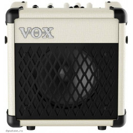 Комбоусилитель для электрогитары VOX MINI5 RHYTHM IVORY Комбоусилитель для электрогитары VOX MINI5 RHYTHM IVORY