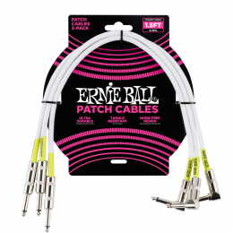 Ernie Ball 6056 набор кабелей инструментальных 3 шт, длина 46 см, цвет белый. Ernie Ball 6056 набор кабелей инструментальных 3 шт, длина 46 см, цвет белый.