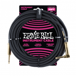 Ernie Ball 6058 кабель инструментальный, прямой / угловой джеки, длина 7,62м, цвет чёрный. Ernie Ball 6058 кабель инструментальный, прямой / угловой джеки, длина 7,62м, цвет чёрный.
