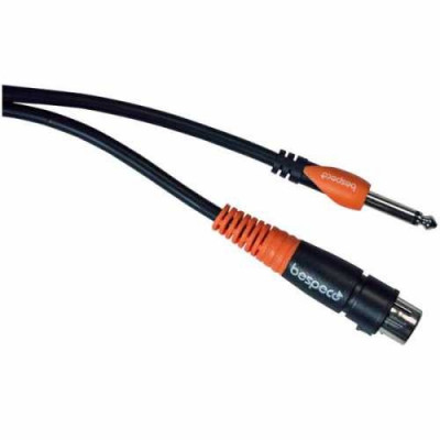 BESPECO SLJF450 Кабель готовый микрофонный серии "SILOS", JACK mono - XLR3F, длина 4.5м