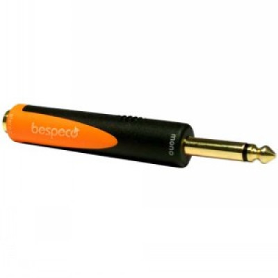 BESPECO SLAD145 Переходник 6.3mm mono jack M / 6.3mm stereo jack F