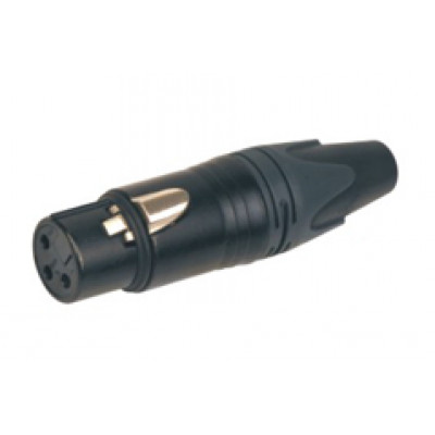 Xline Cables RCON XLR F 15 Разъем XLR-F кабельный никель 3pin Цвет: черный