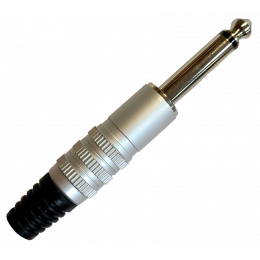 INLINE JACKM Разъем джек моно, 6.3 мм, алюминий, для кабеля D4-6 мм (SP102-CP10)