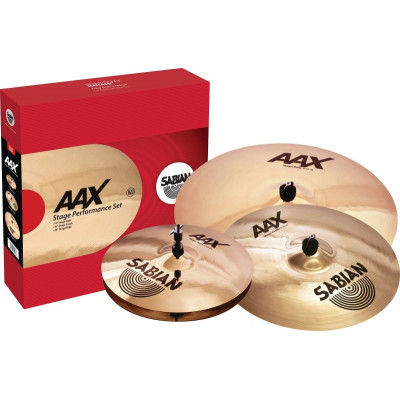 Комплект тарелок SABIAN AAX STAGE PERFOMANCE SET Комплект тарелок SABIAN AAX STAGE PERFOMANCE SET
