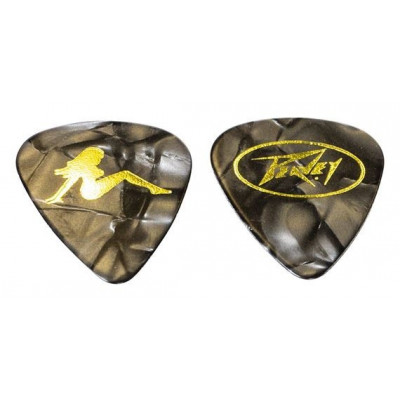 PEAVEY Triple XXX 351 Guitar Picks Heavy Black медиаторы толстые черные PEAVEY Triple XXX 351 Guitar Picks Heavy Black медиаторы толстые черные