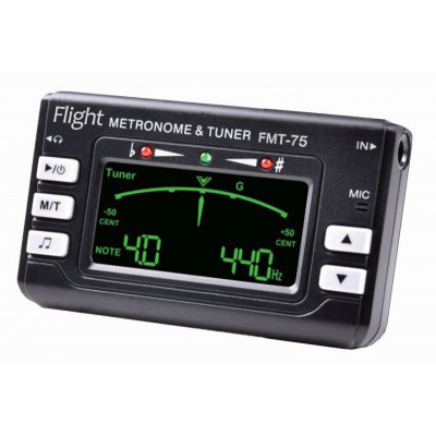 Метро-тюнер хроматический FLIGHT FMT-75 Метро-тюнер хроматический FLIGHT FMT-75