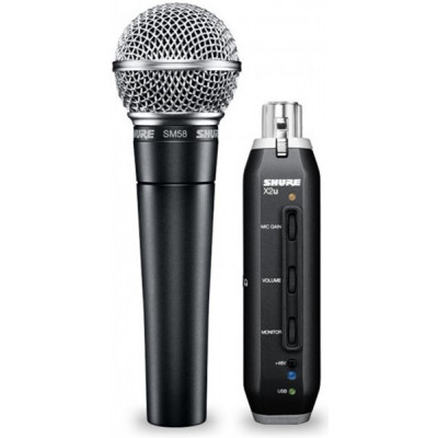 Микрофон SHURE SM58 X2U Микрофон SHURE SM58 X2U