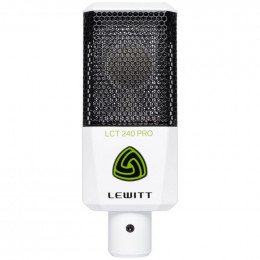 LEWITT LCT240PRO WHITE - студийный кардиоидый микрофон с большой диафрагмой
