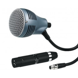 JTS CX-520/MA-500 Микрофон инструментальный, с адаптером mini XLR 4pin...