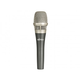 MIPRO MM-90 Вокальный суперкардиоидный конденсаторный микрофон, кардиоида, без кабеля.