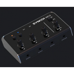Synco MC3 - Микшер сплиттер 3 входа, 4 выхода, Bluetooth audio