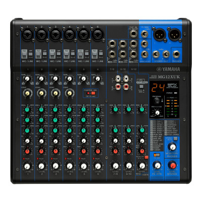 YAMAHA MG12XUK E - Аналоговый микшерный пульт YAMAHA MG12XUK E - Аналоговый микшерный пульт
