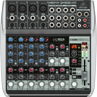 Микшерный пульт BEHRINGER XENYX QX1202USB Микшерный пульт BEHRINGER XENYX QX1202USB
