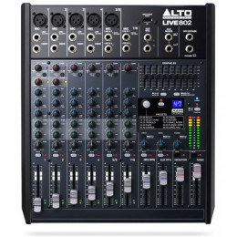 Микшерный пульт ALTO LIVE 802 Микшерный пульт ALTO LIVE 802