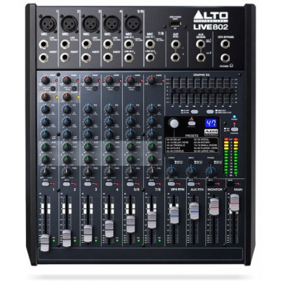 Микшерный пульт ALTO LIVE 802