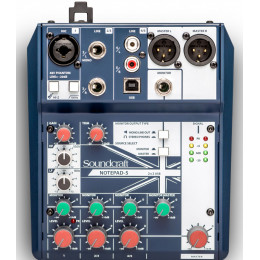 Микшерный пульт SOUNDCRAFT Notepad-5