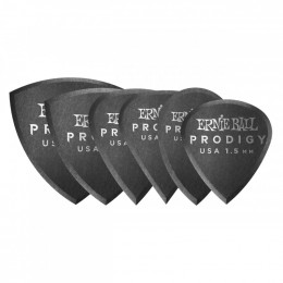 Набор медиаторов ERNIE BALL 9342 Prodigy Black Набор медиаторов ERNIE BALL 9342 Prodigy Black